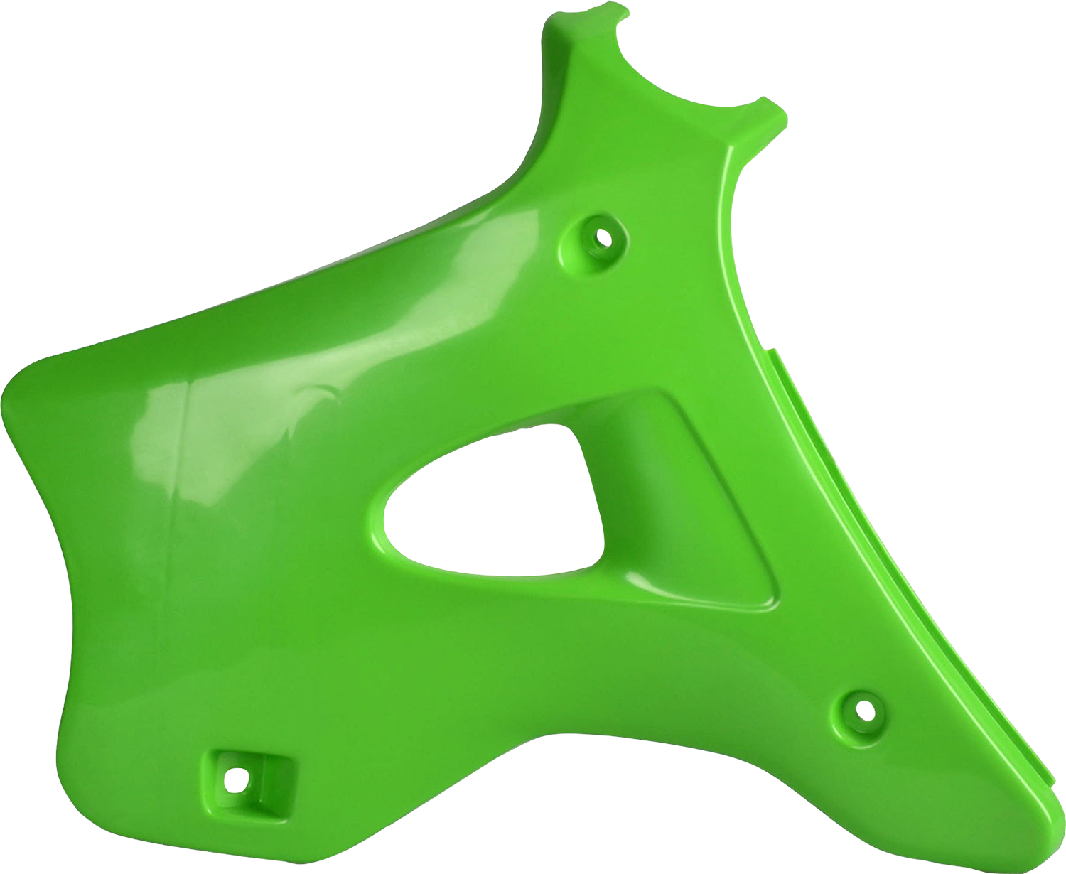 POLISPORT Radiator Cover - OEM Green - KX 125/250 8420000002