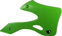 POLISPORT Radiator Cover - OEM Green - KX 125/250 8419200002