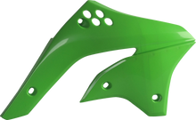 POLISPORT Radiator Cover - '08 OEM Green - KX 450F 8426300006