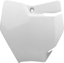 POLISPORT Number Plate - OEM White - KTM SX65 8665700001