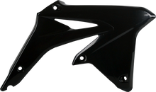 POLISPORT Radiator Cover - Black - RMZ 450 8412500002