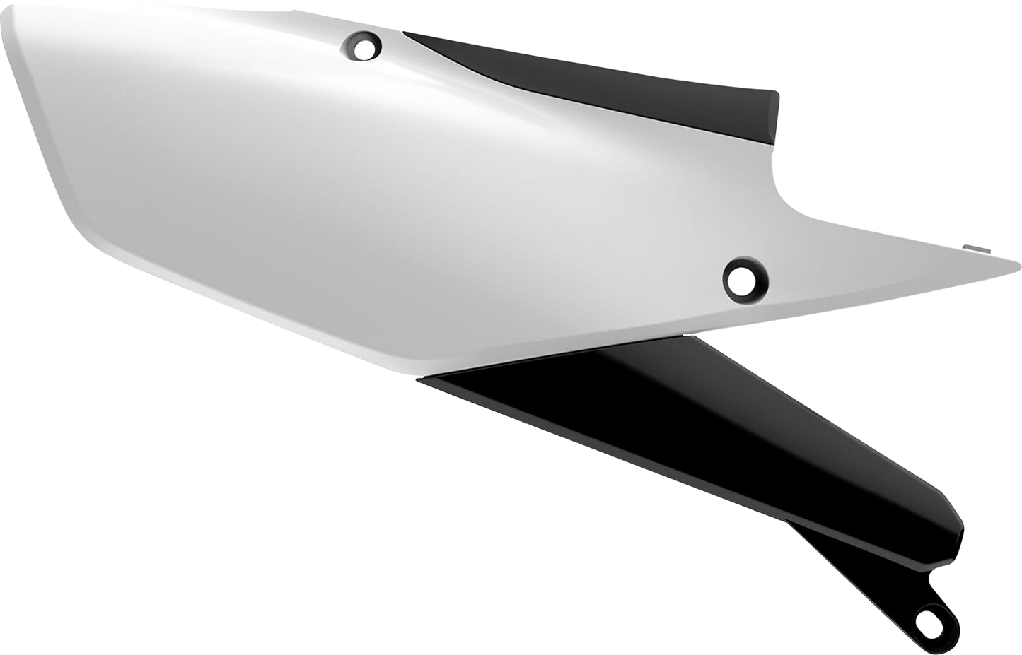 POLISPORT Side Panels - OEM White/Black - Yamaha 8419900002