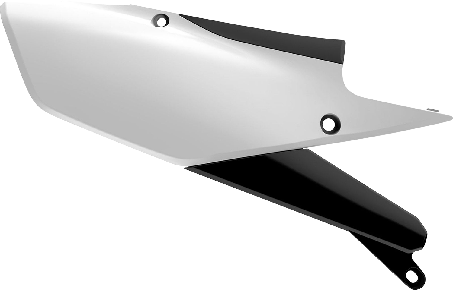 POLISPORT Side Panels - OEM White/Black - Yamaha 8419900002