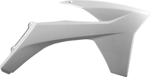 POLISPORT Radiator Cover - White - KTM 8428600001