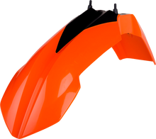 POLISPORT Front Fender - OEM Orange/Black - KTM - SX '12-'15 8571500016
