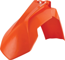 POLISPORT Front Fender - '16 OEM Orange - KTM - EX/SX/XC '13-'16 8573700001
