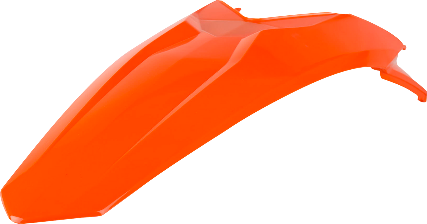 POLISPORT Fender - Rear - '13-'15 OEM Orange - KTM - SX '13-'17 8579400001