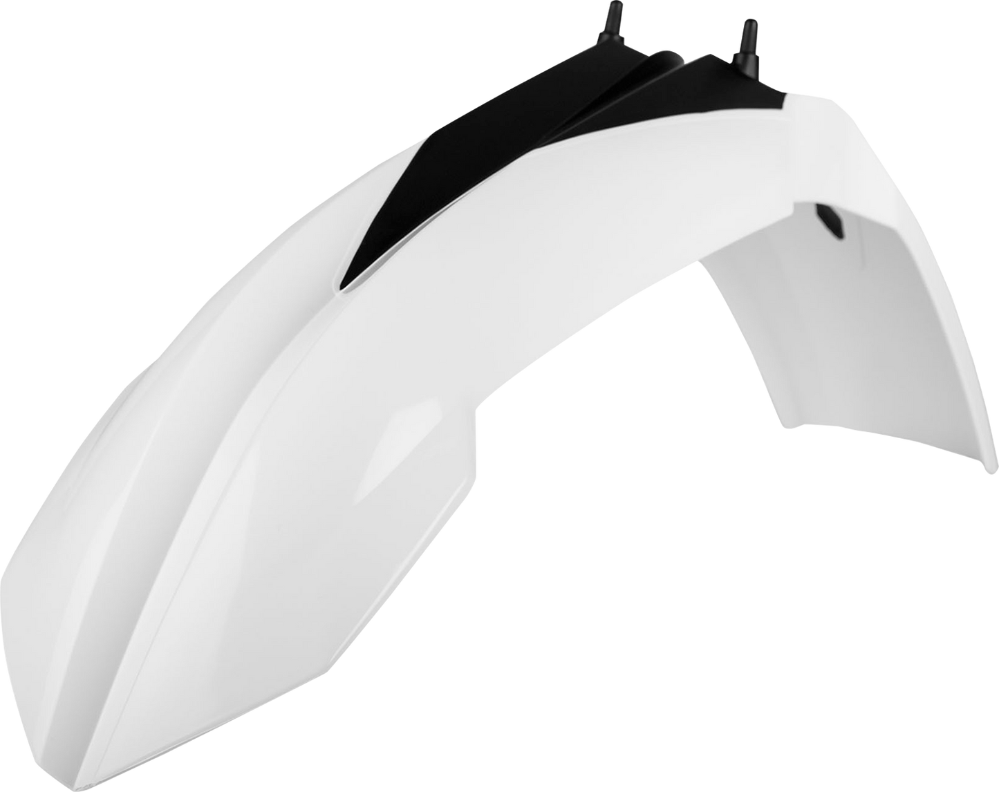 POLISPORT Front Fender - White/Black - KTM - SX '13-'17 8573600002