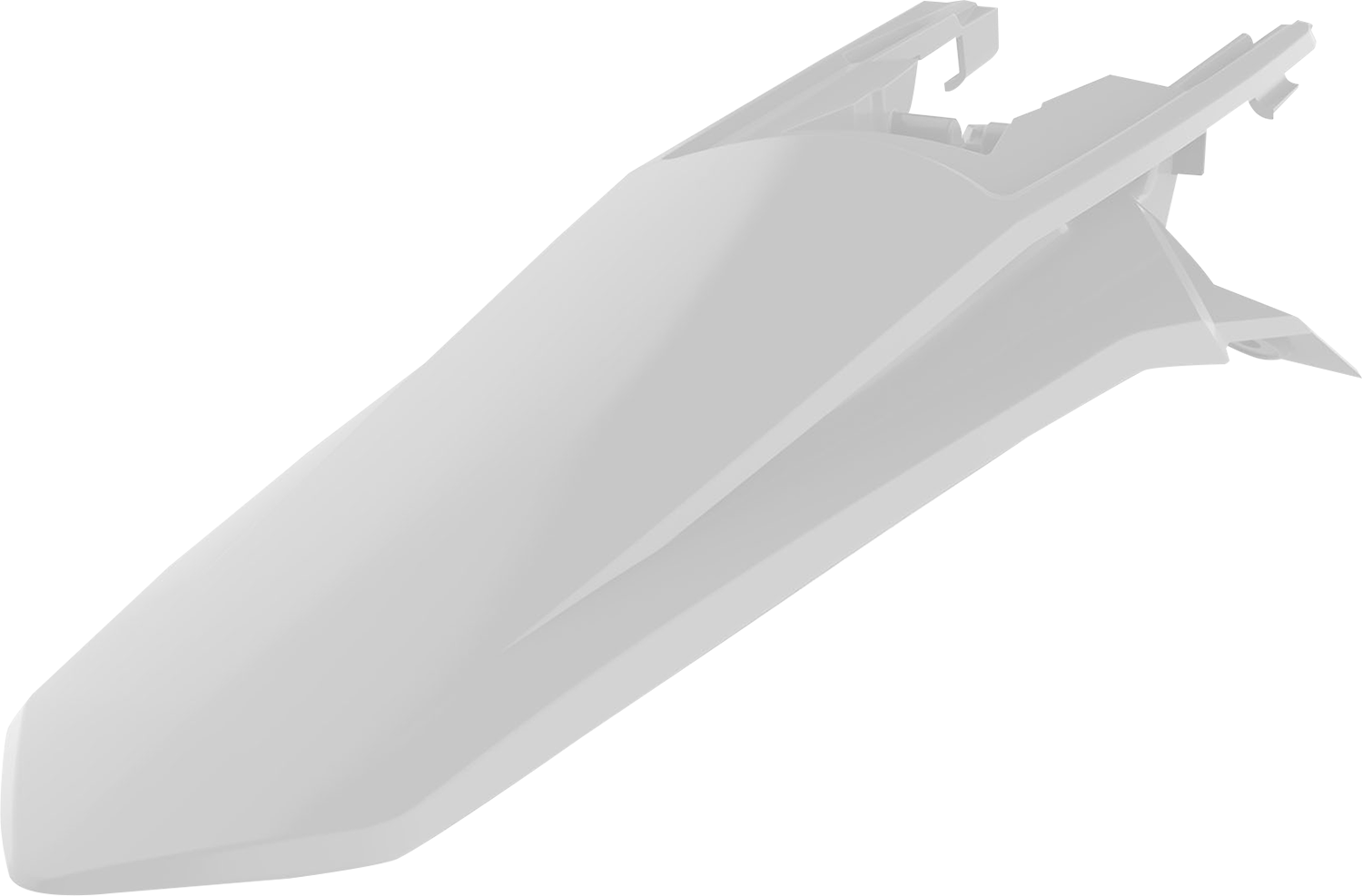 POLISPORT Fender - Rear - White - SX 85 8554700002