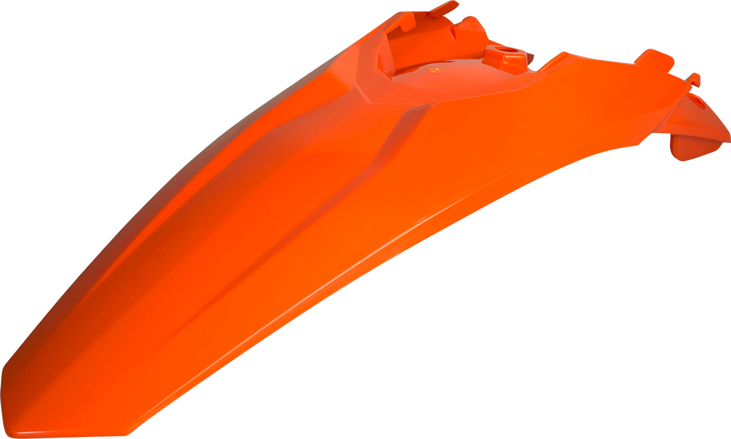 POLISPORT Fender - Rear - '13-'15 OEM Orange - KTM - EX/SX/XC '11-'16 8595400007