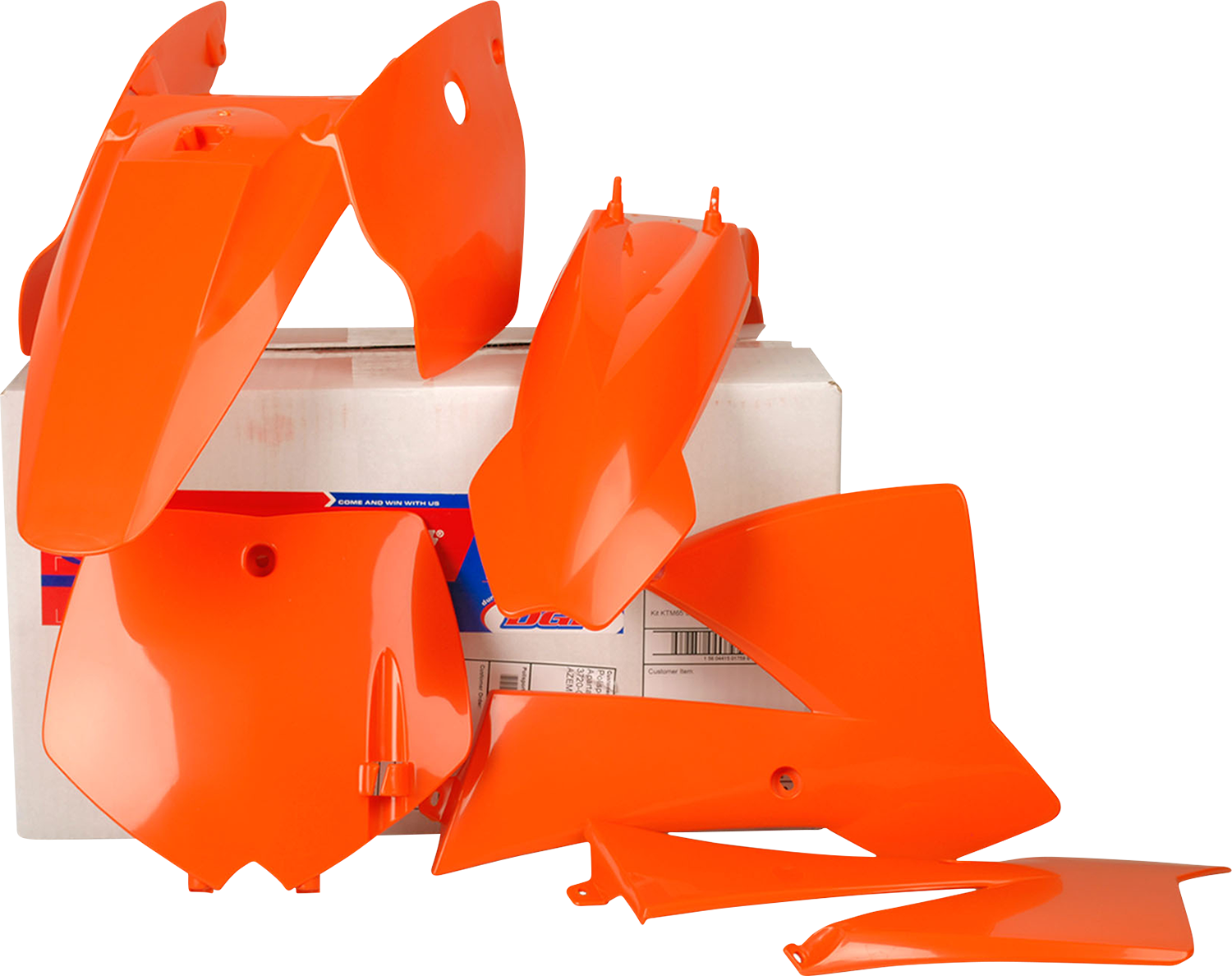 POLISPORT Body Kit - OEM Orange - SX 65 90098