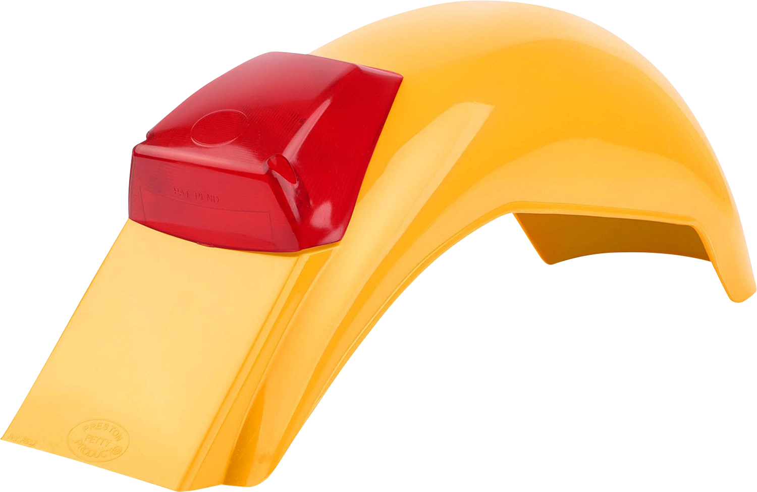 POLISPORT Fender - Rear - Enduro - Dark Yellow 8555700002