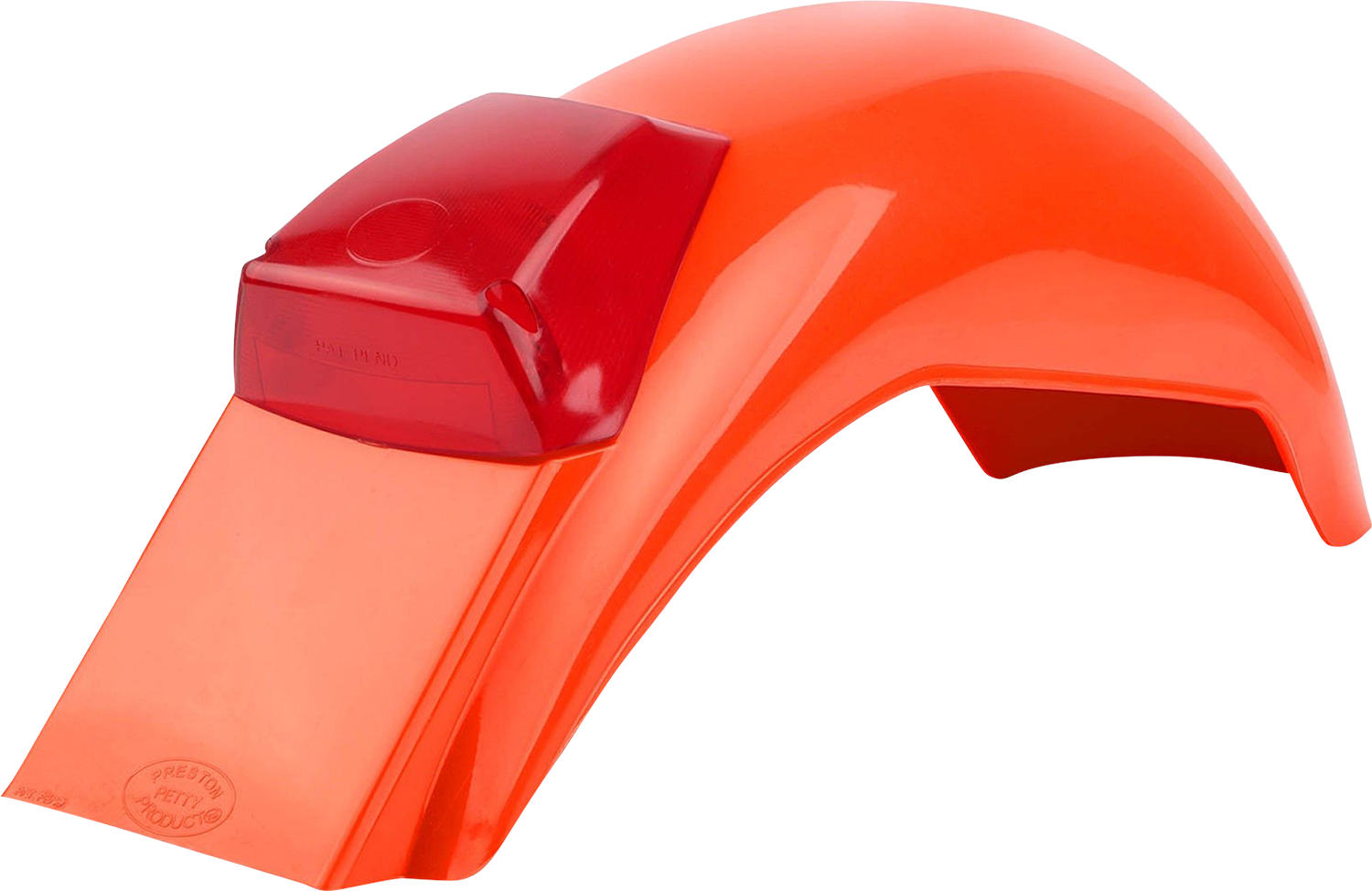 POLISPORT Fender - Rear - Enduro - Dark Orange 8555700005