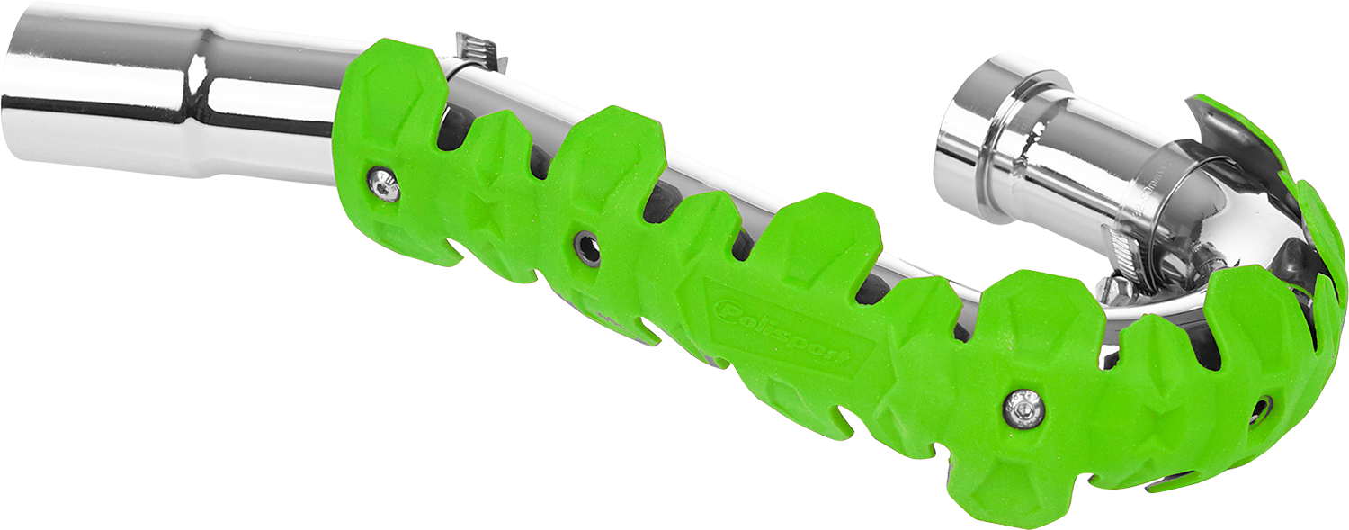 POLISPORT Armadillo Long Head Pipe Guard - Green 8483800005