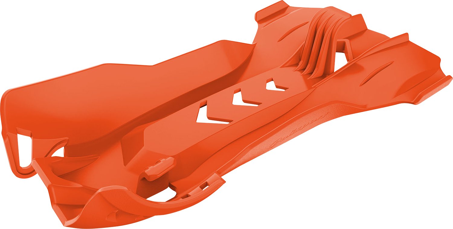 POLISPORT Fortress Skid Plate - Orange - KTM | Husqvarna 8468800002