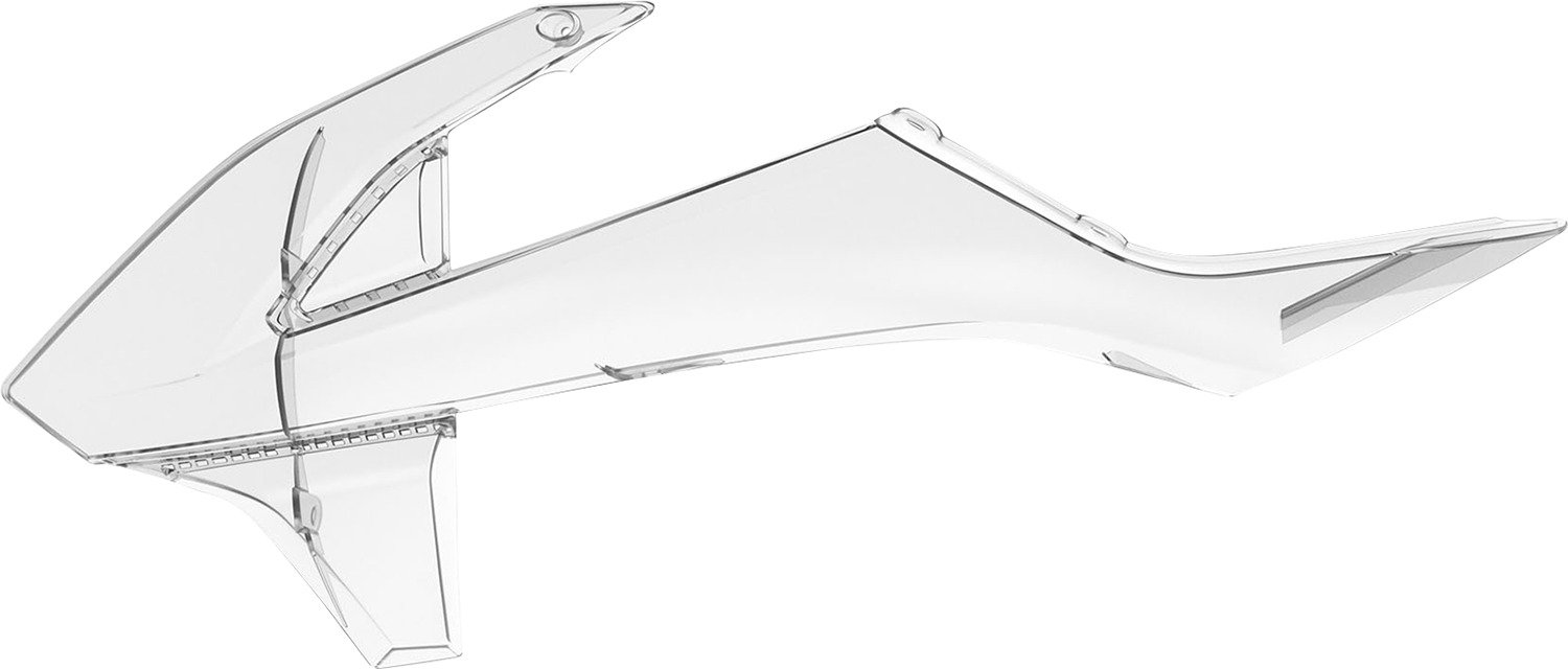 POLISPORT Radiator Cover - Clear - KTM 8417800006