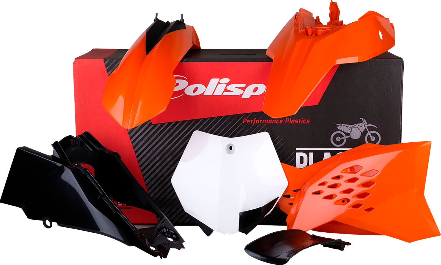 POLISPORT Body Kit - '13 - '15 OEM Orange /Black - SX 65 90563