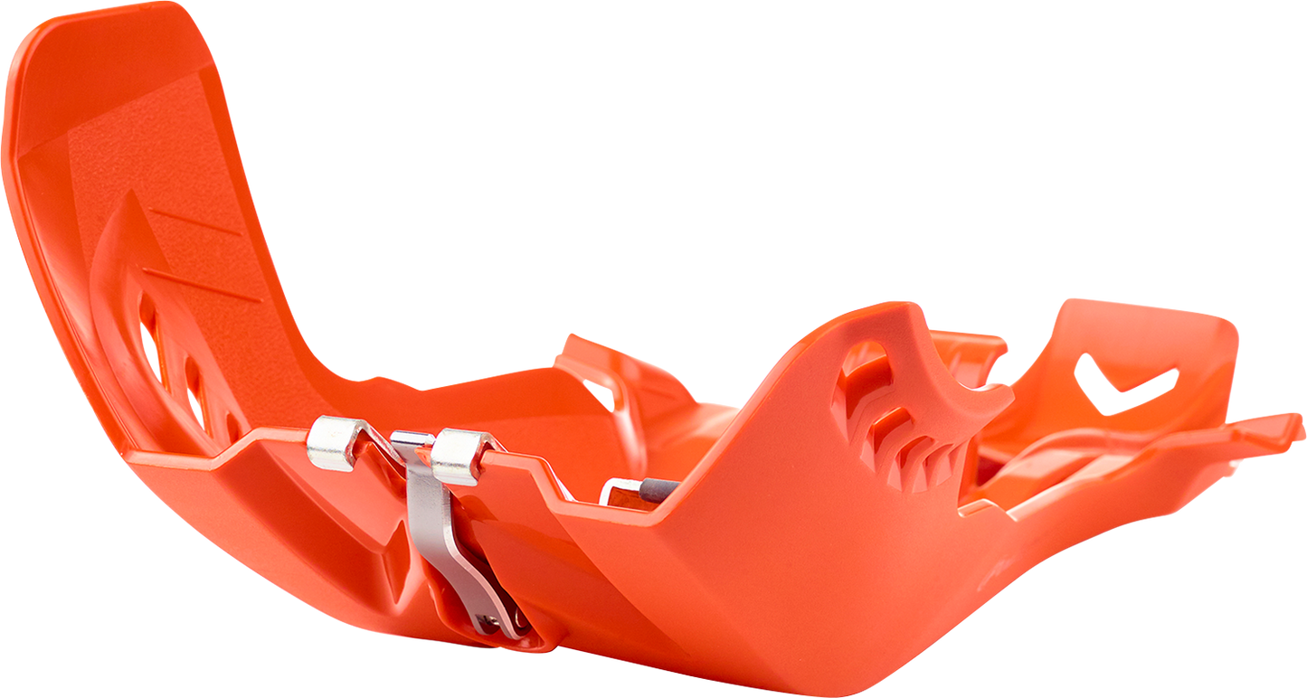 POLISPORT Fortress Skid Plate - '16 OEM Orange - KTM 8472100002