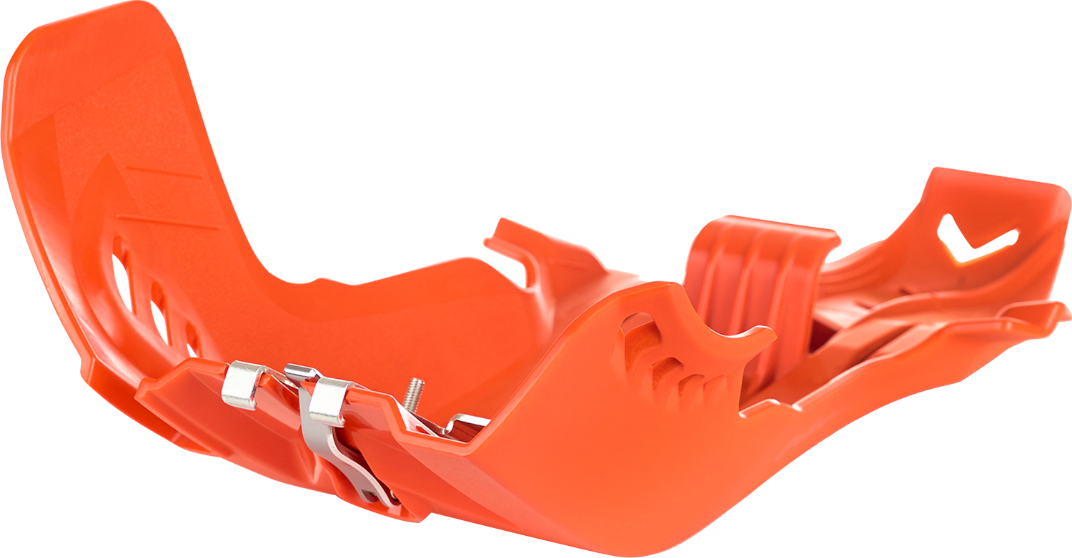 POLISPORT Fortress Skid Plate - '16 OEM Orange - KTM - SX 250 8472000002