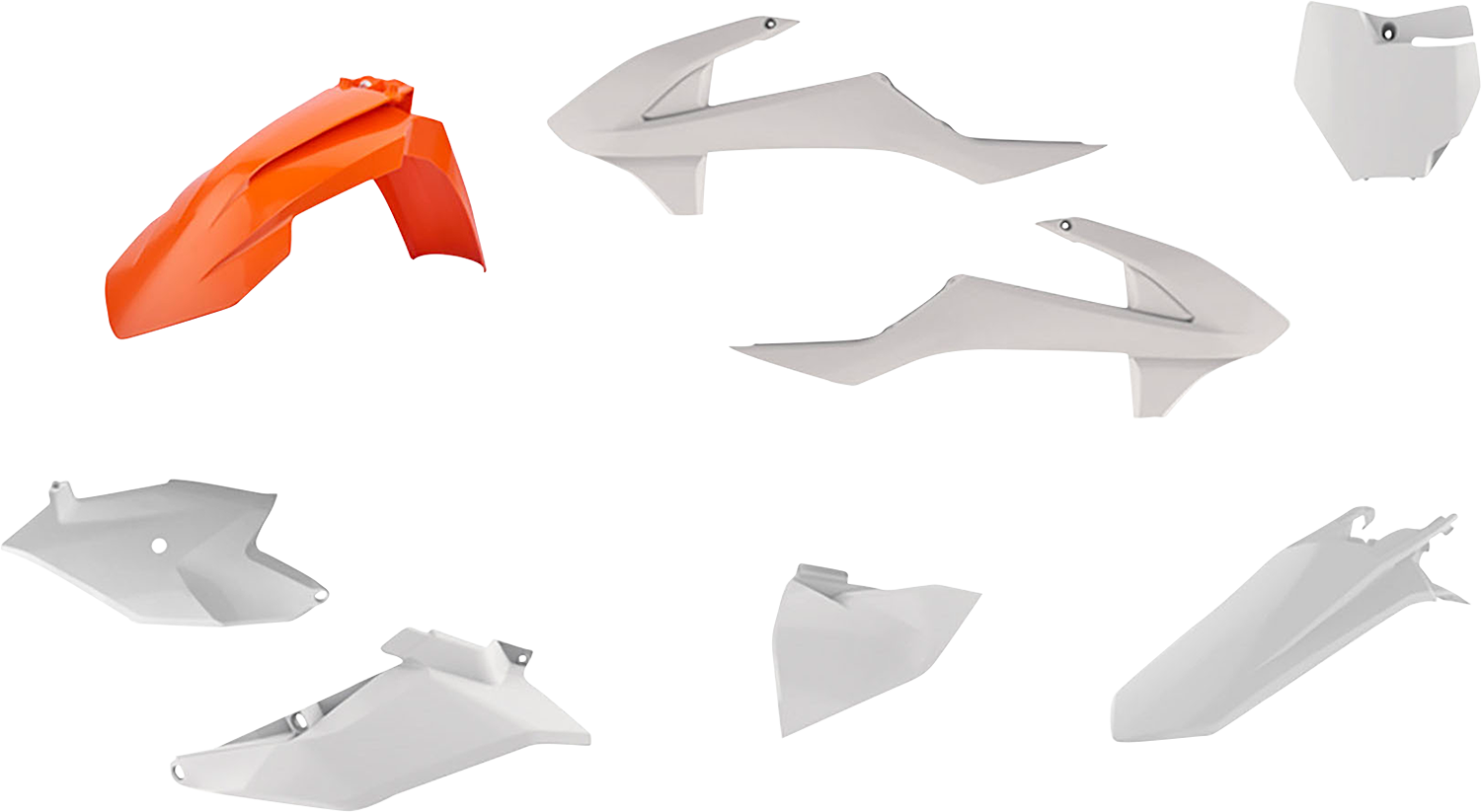 POLISPORT Body Kit - OEM Orange/White - SX 85 90826