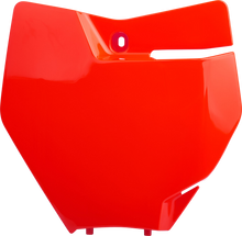 POLISPORT Number Plate - Fluorescent Orange - KTM 8664900006