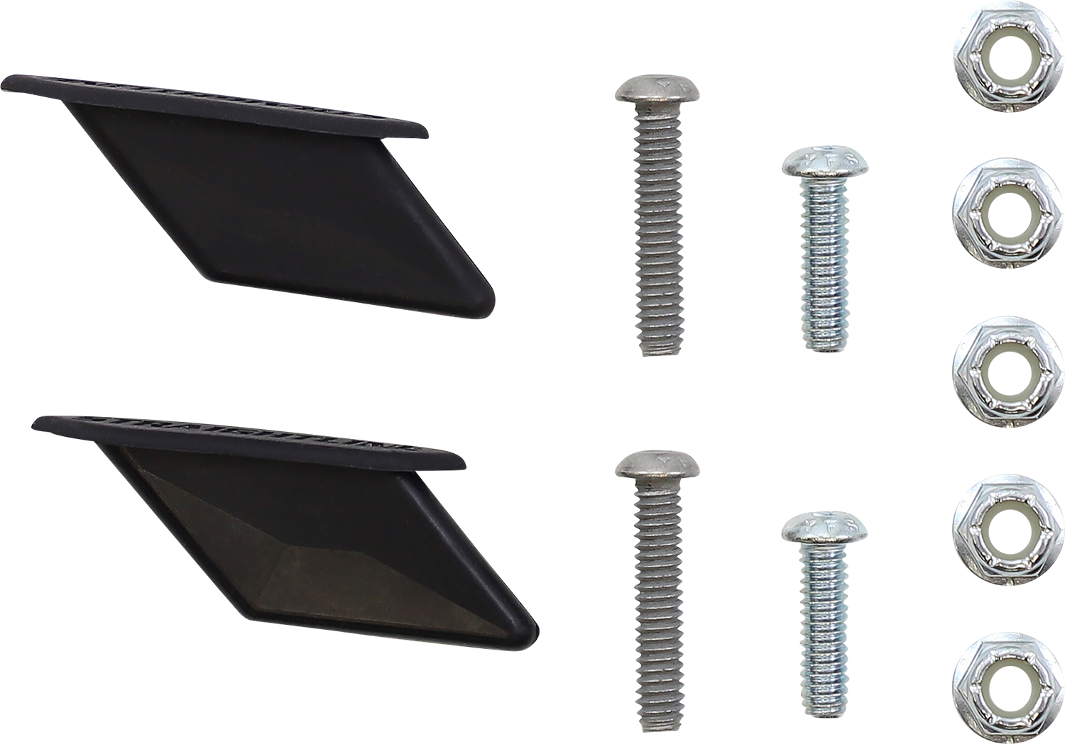 STRAIGHTLINE PERFORMANCE Bumper Wing - Raw 182-120-RAW