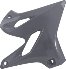 POLISPORT Radiator Cover - Gray - YZ 125/250 8417500006