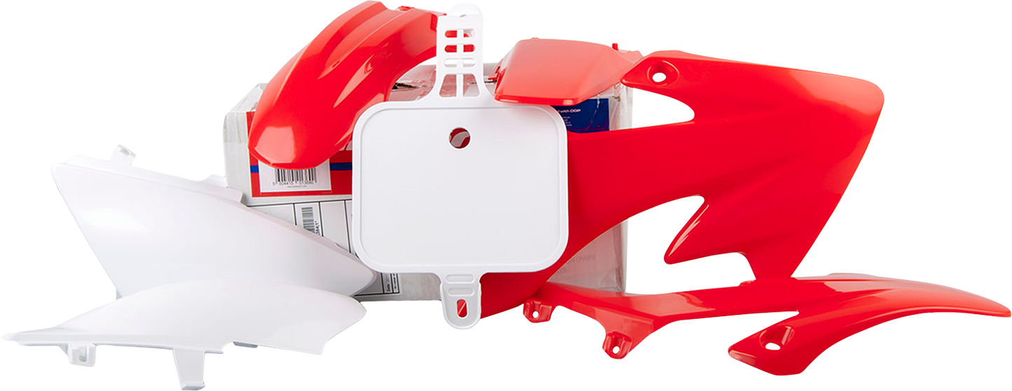 POLISPORT Standard Body Kit - White/Red OEM - Honda - CRF '04-'26 90025