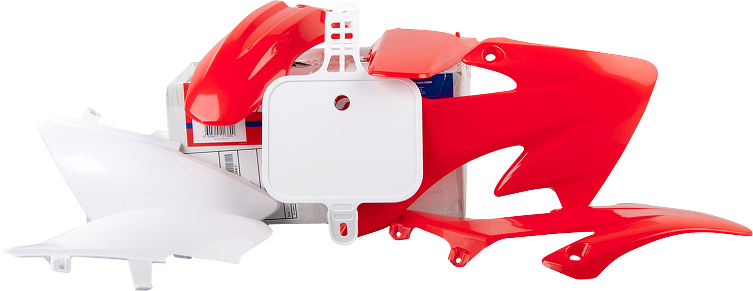 POLISPORT Standard Body Kit - White/Red OEM - Honda - CRF '04-'26 90025