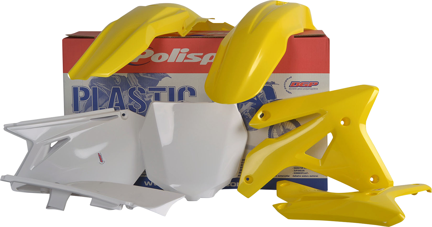 POLISPORT Body Kit - OEM Yellow/White - RM-Z 450 90124