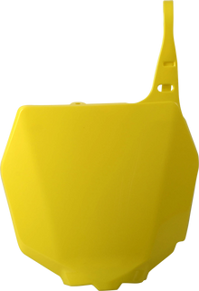 POLISPORT Number Plate - '01 RM Yellow - RM/RM-Z 8660400002