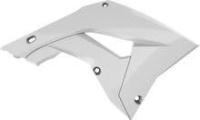POLISPORT Radiator Cover - Restyle - White - CR 125R/250R 8421600002