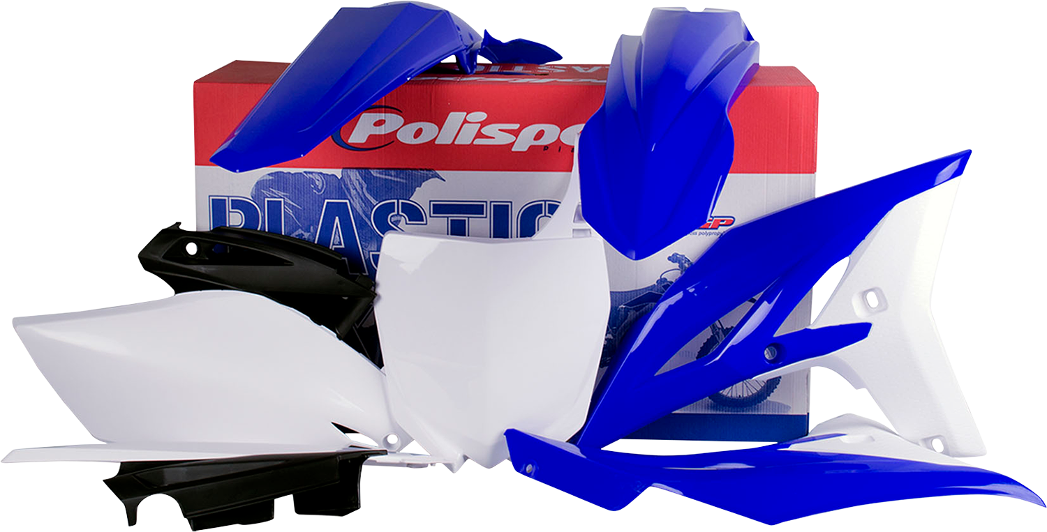 POLISPORT Complete Body Kit - '11 - '12 OEM Blue/White/Black - YZ 250F 90272