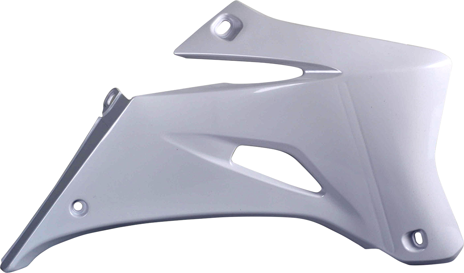 POLISPORT Radiator Cover - White - YZ 250F/450F 8426100005