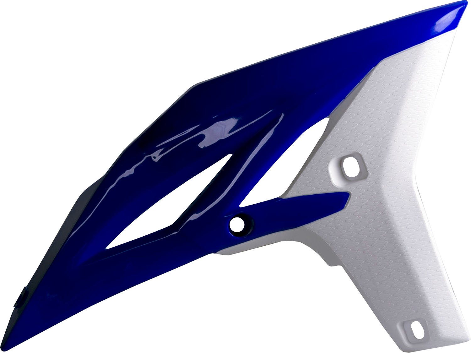 POLISPORT Radiator Cover - Blue/White - YZ 250F | WR 450F 8413700006