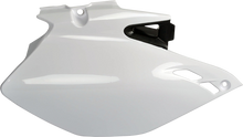 POLISPORT Side Panels - OEM Black/White - WRF 250/450 8604300001