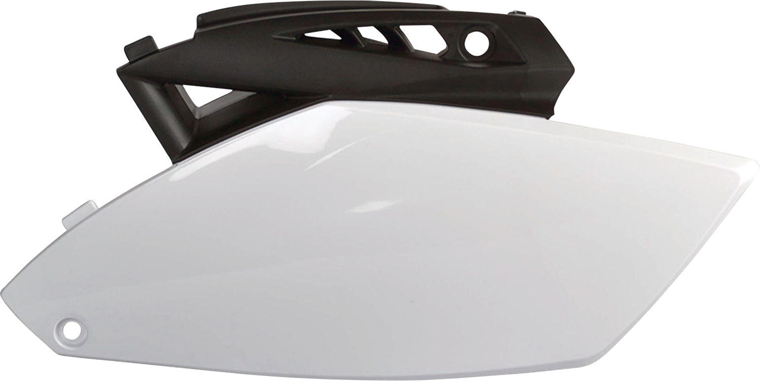 POLISPORT Side Panels - OEM Black/White - YZ 250 F 8605600001
