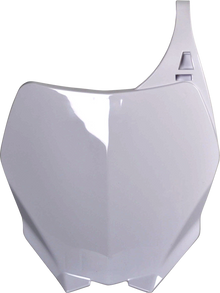 POLISPORT Number Plate - OEM White - YZ/YZF 8658100001