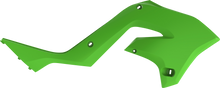 POLISPORT Radiator Cover - Restyle - Green - KX 125/250 8425800001