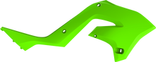 POLISPORT Radiator Cover - Restyle - Fluorescent Green - KX 125/250 8425800004