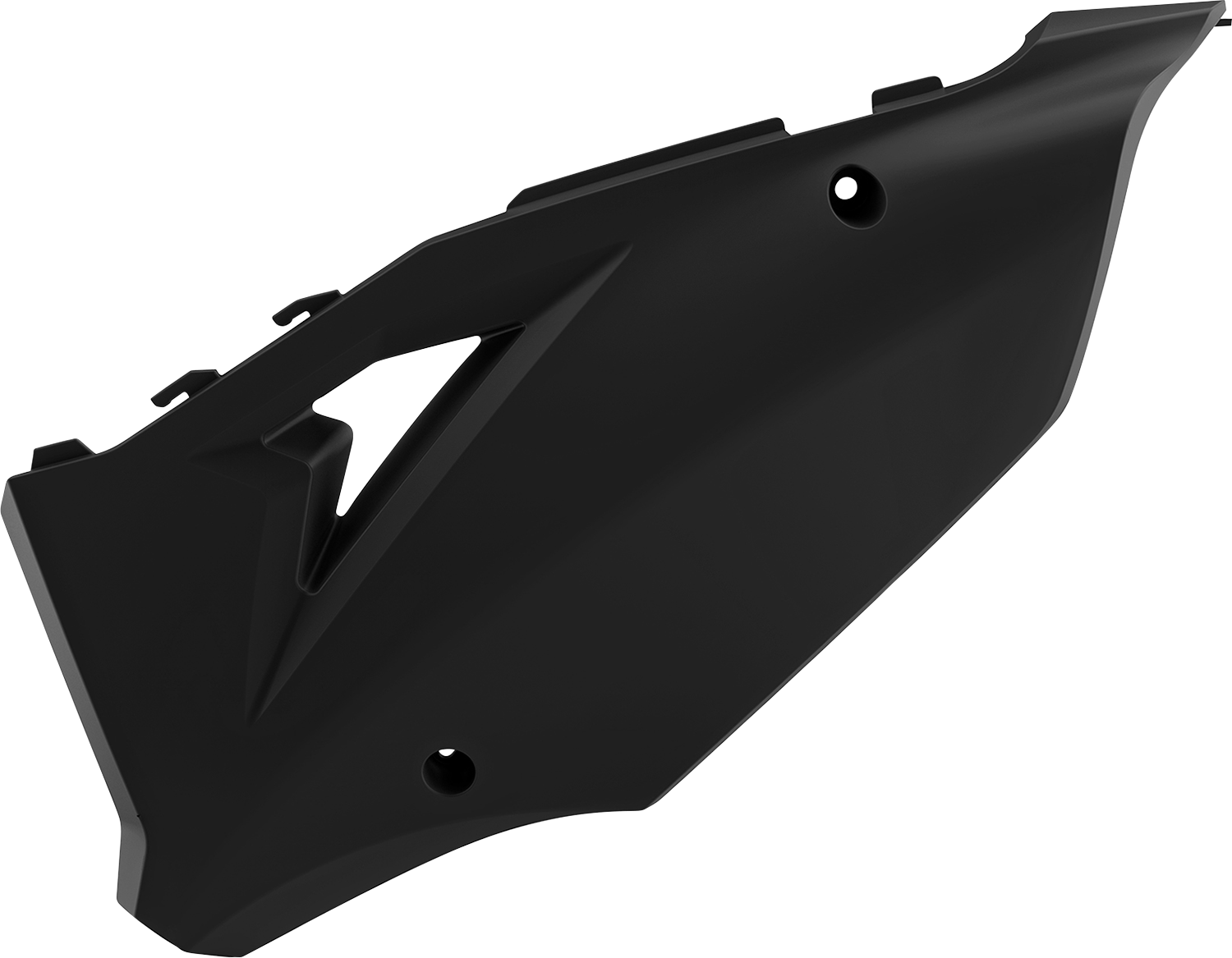 POLISPORT Side Panels - Restyle - '20 KX 450 Restyle - Black - KX 125/250/450 8425900002