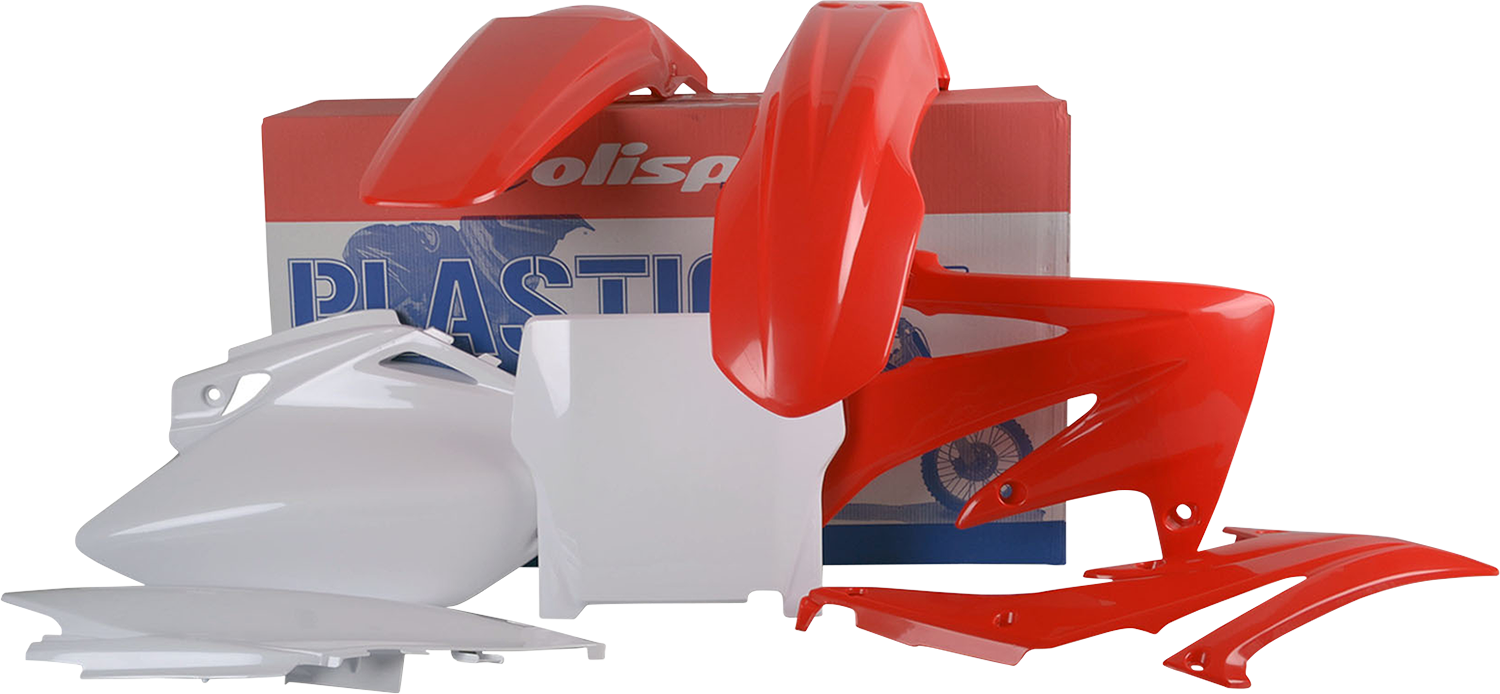 POLISPORT Body Kit - Complete - OEM Red/White - CRF 450R 90084