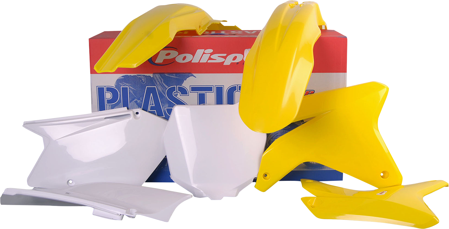 POLISPORT Body Kit - OEM Yellow/White - RM-Z 450 90097