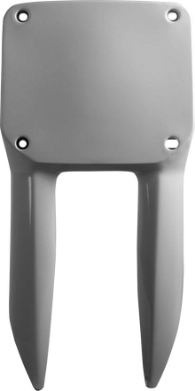 POLISPORT Number Plate - OEM White - RM 125/250 8675000001