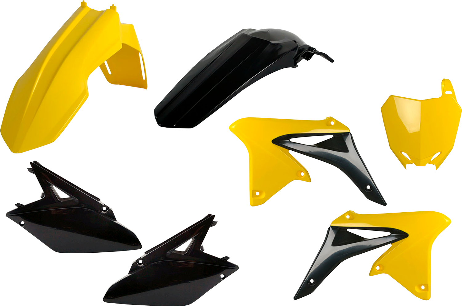 POLISPORT Body Kit - Yellow/Black - RM-Z 250 90838