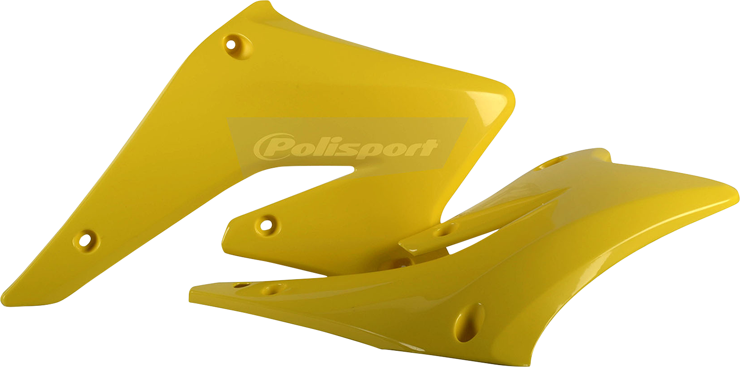 POLISPORT Radiator Cover - '01 RM Yellow - RMZ 250 8410400001