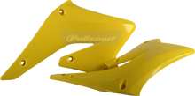 POLISPORT Radiator Cover - '01 RM Yellow - RMZ 250 8410400001
