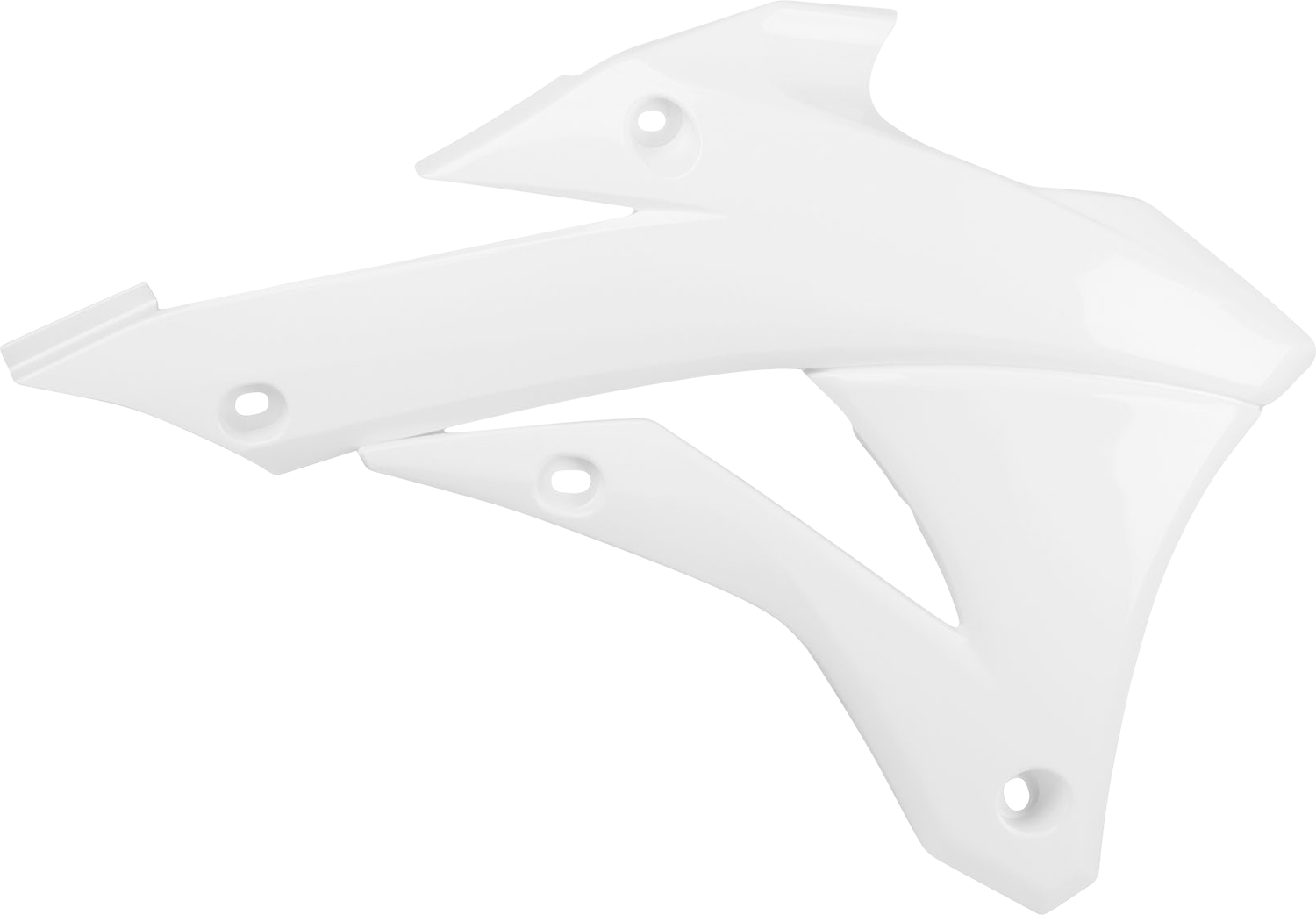 POLISPORT Radiator Cover - White - KX 85/100 8417300002
