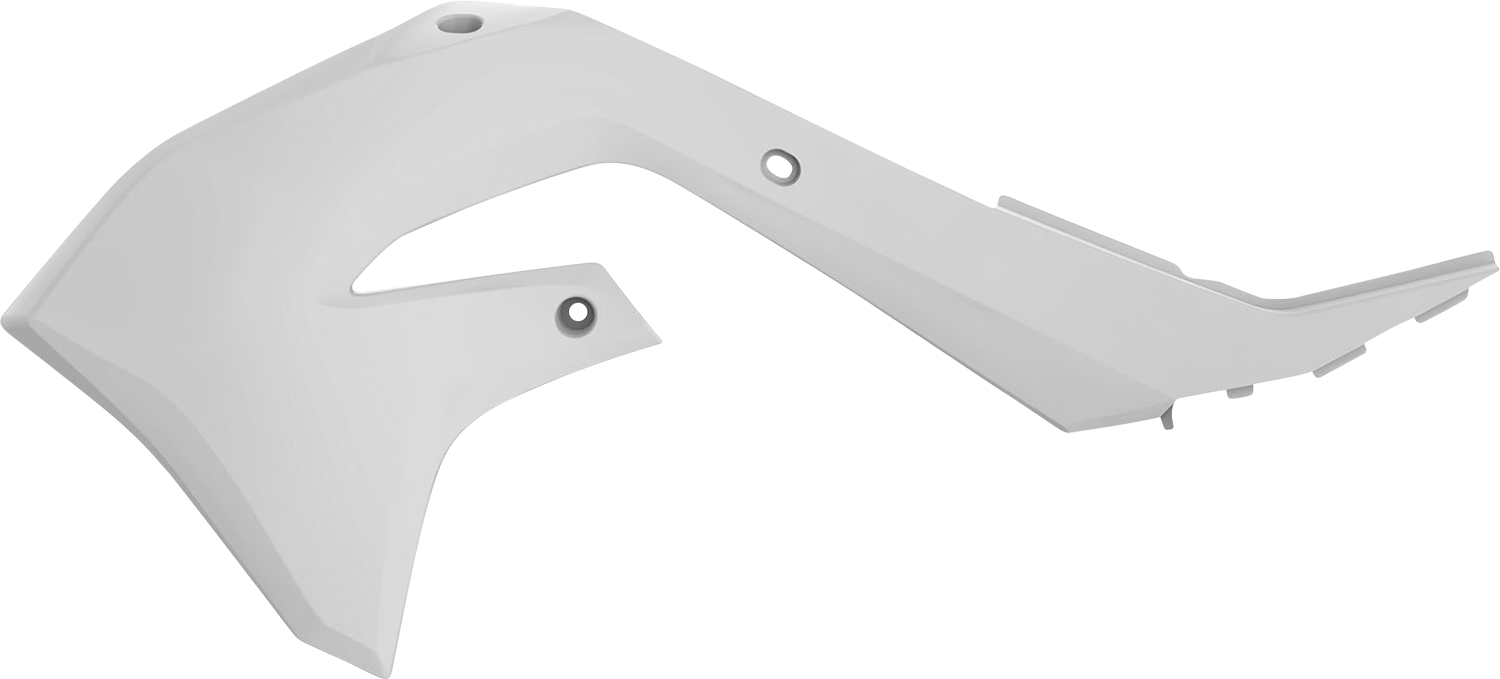 POLISPORT Radiator Cover - White - KX 450F 8423400002
