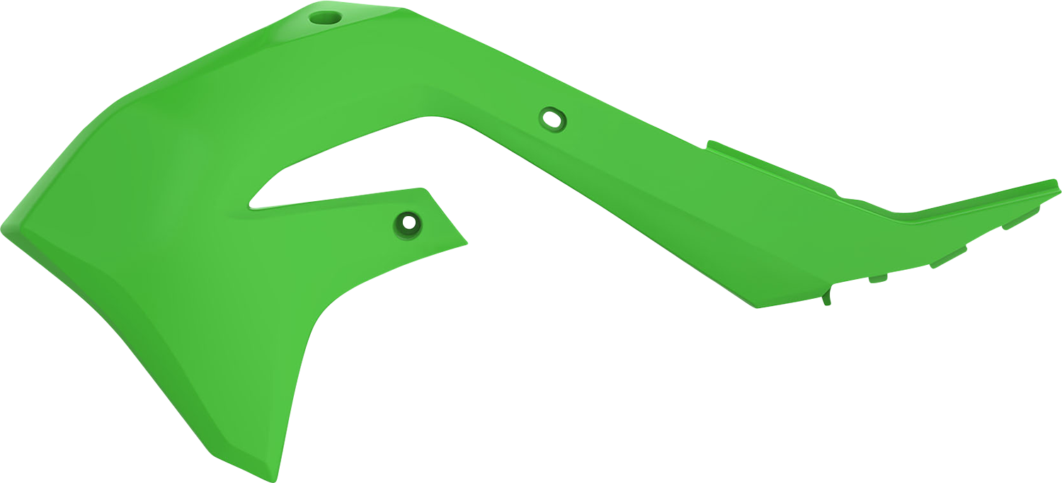 POLISPORT Radiator Cover - '05 OEM Green - KX 450F 8423400001